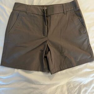 LOFT Gray Chino Shorts